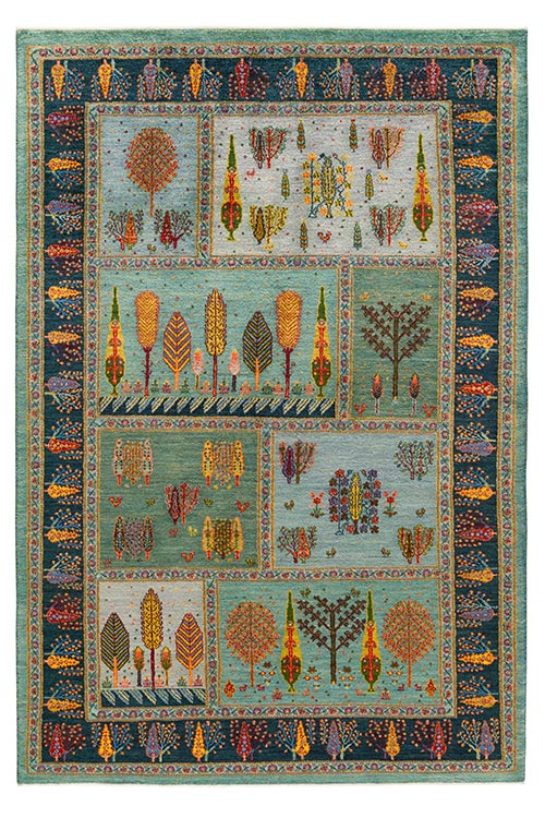 Handmade wool rug dubai