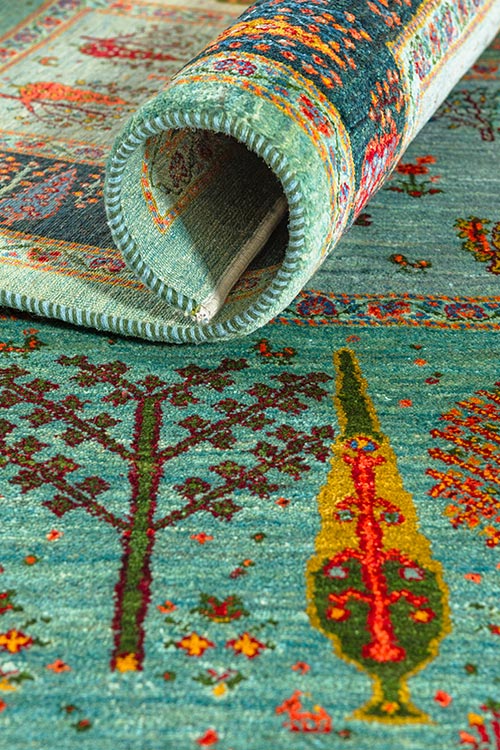 Handmade wool rug dubai