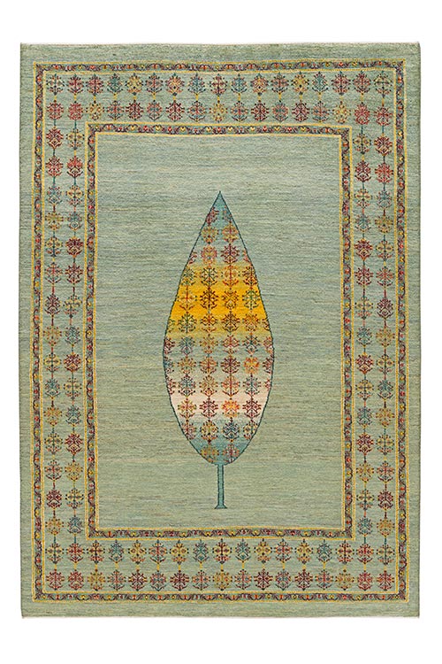 Handmade wool rug dubai